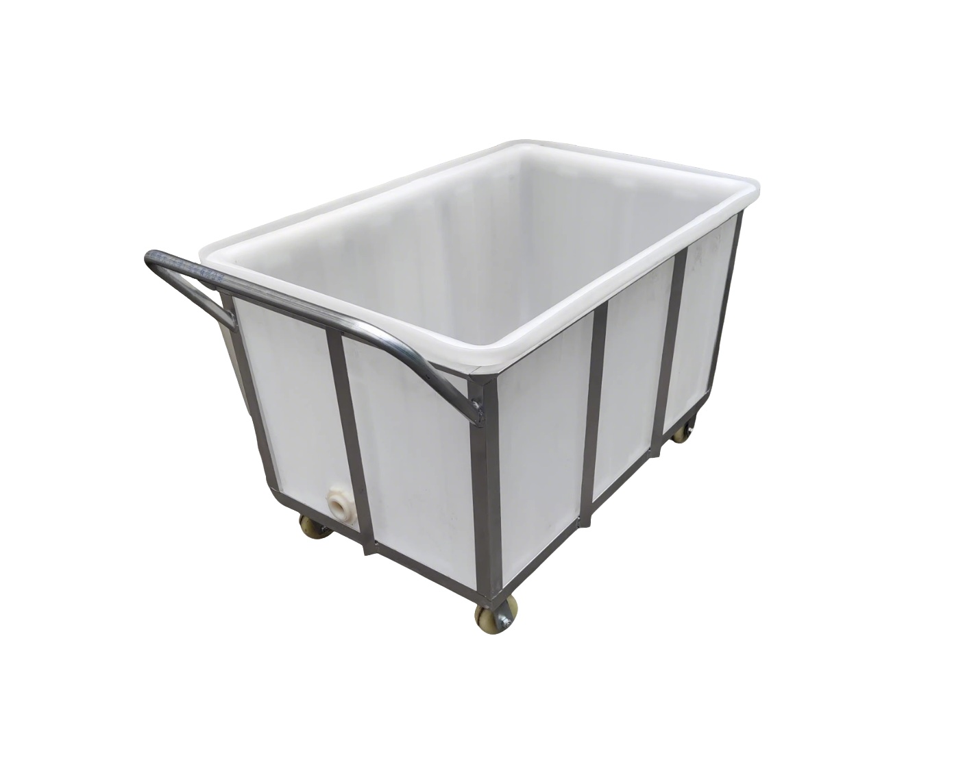 Fabric carts, material carts, fabric unloading carts, plastic box wheeled trolleys, turnover box